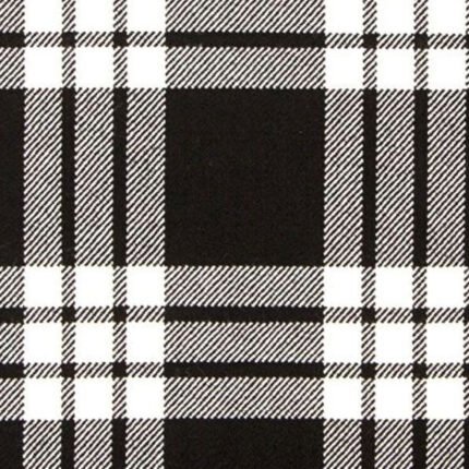 Macfarlane Black White Tartan