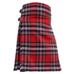 Macfarlane Tartan Kilt Side