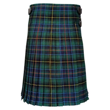 Modern Macinnes Hunting Tartan Kilt Back