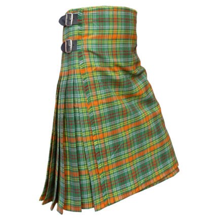 O'Brien Tartan Kilt Side