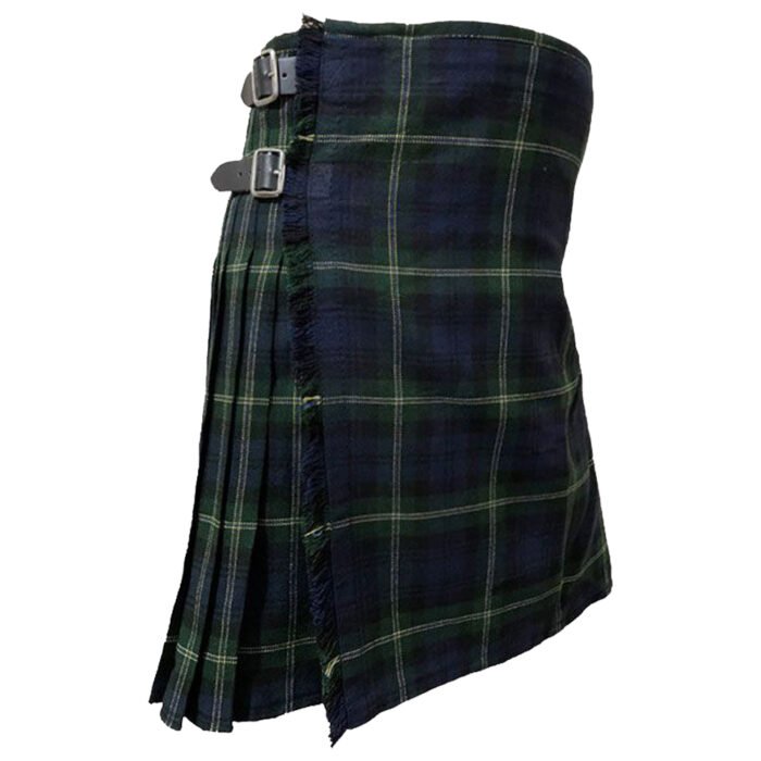 Polaris Modern Premium Tartan Kilt Side