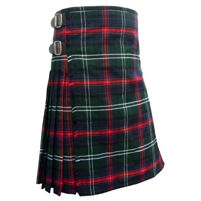 Sutherland Clan Premium Tartan Kilt Side