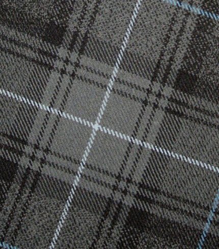 Highland Granite Blue Tartan