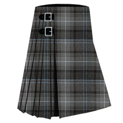 Highland Granite Blue Tartan Kilt