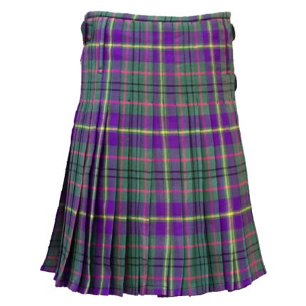 Tyler Weathered Tartan Scottish Kilt Back