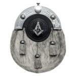 Grey And Black Dress Sporran