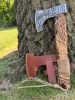 Real Carbon Steel Viking Axe 1