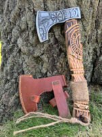 Real Carbon Steel Viking Axe