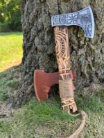 Real Carbon Steel Viking Axe 2