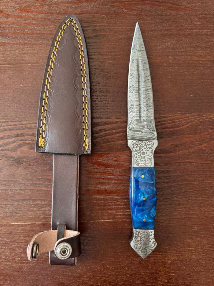 Real Damascus Steel Viking Knives