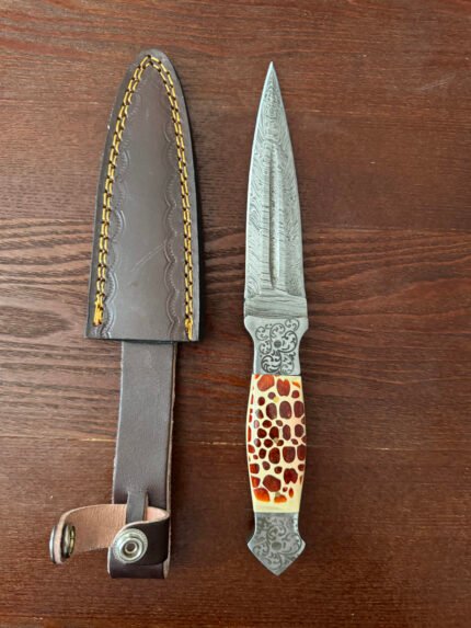 Real Handmade Damascus Steel Viking Knives