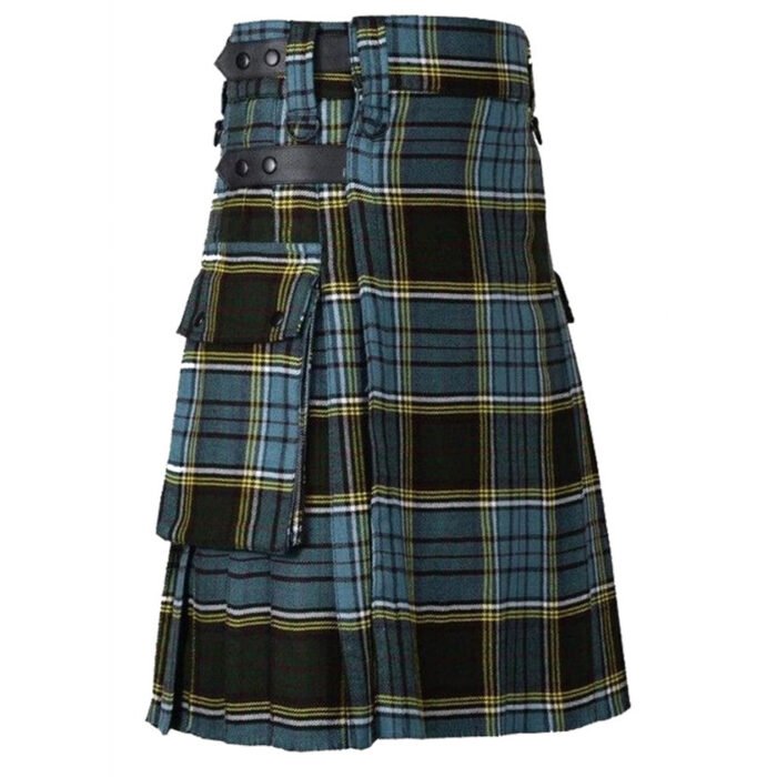 Anderson Tartan Utility Kilt Side