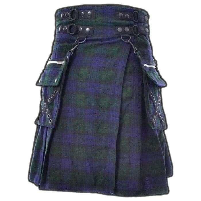 Black Watch Tartan Utility Kilt