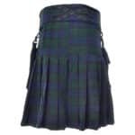 Black Watch Tartan Utility Kilt Back