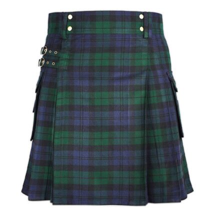 Black Watch Tartan Utility Kilt