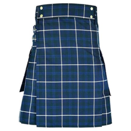 Blue Douglas Tartan Utility Kilt