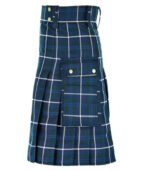 Blue Douglas Tartan Utility Kilt2