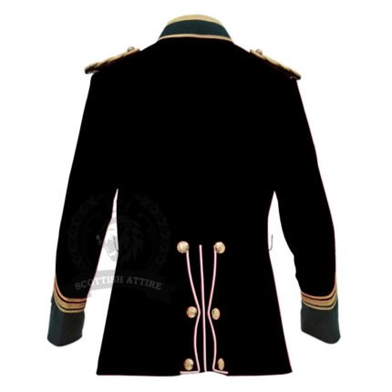 British Zulu War Jacket Black Back