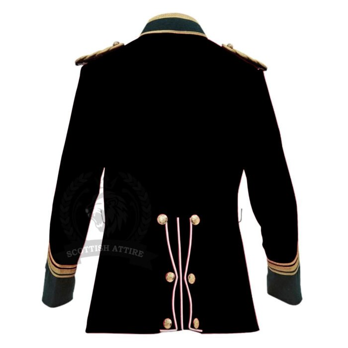 British Zulu War Jacket Black Back