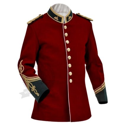 British Zulu War Jacket Maroon