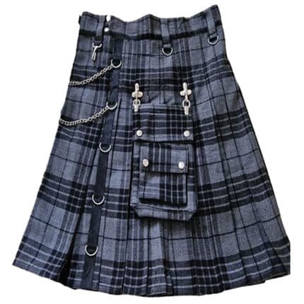 Grey Watch Gothic Tartan Utility Kilt