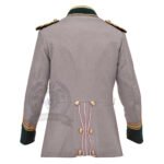 Grey Zulu War Jacket Back