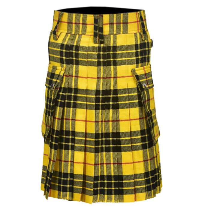 Macleod Of Lewis Utility Tartan Kilt Back