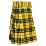 Macleod Of Lewis Utility Tartan Kilt Side