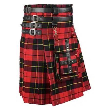Modern Wallace Tartan Utility Kilt