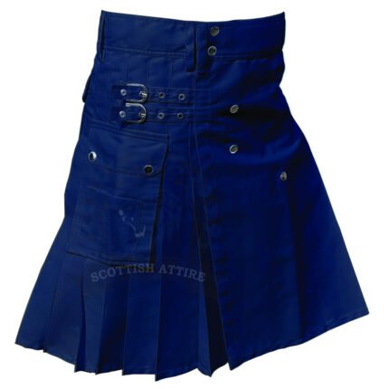 Navy Blue Utility Kilt