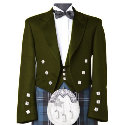 Olive Green Prince Charlie Jacket