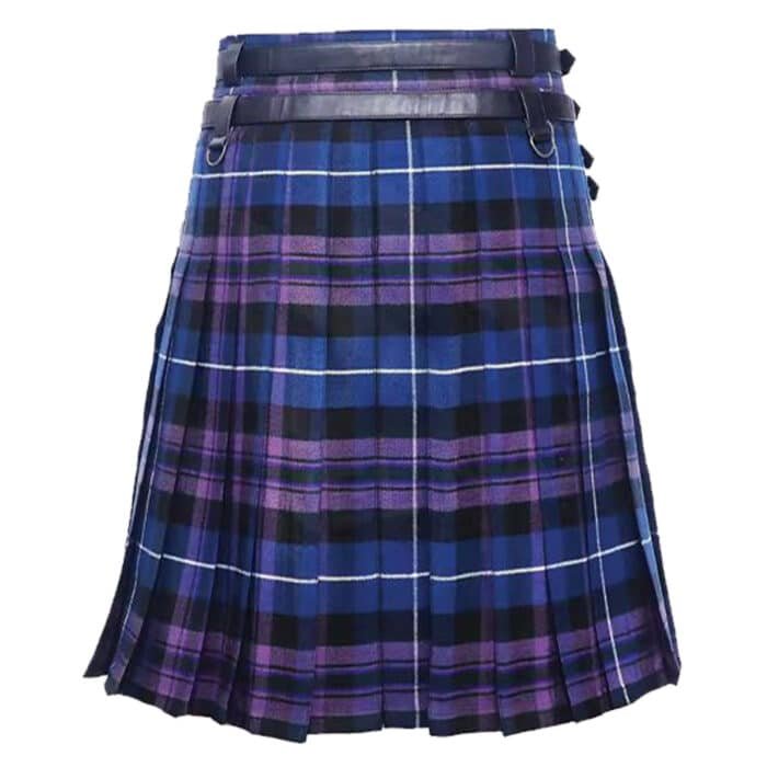 Pride Of Scotland Tartan Utility Kilt Back