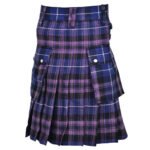 Pride Of Scotland Tartan Utility Kilt Back