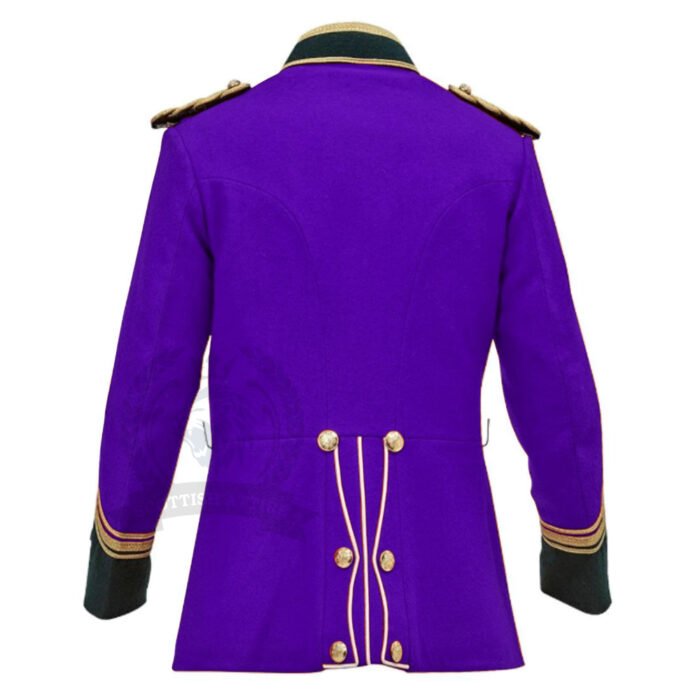 Purple Zulu War Jacket Back