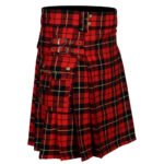 Wallace Tartan Utility Kilt Back