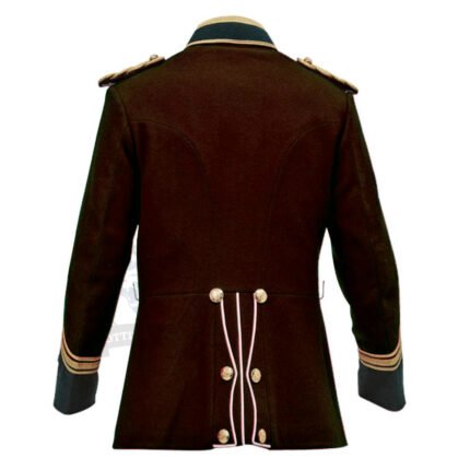 Zulu War Jacket Brown Back