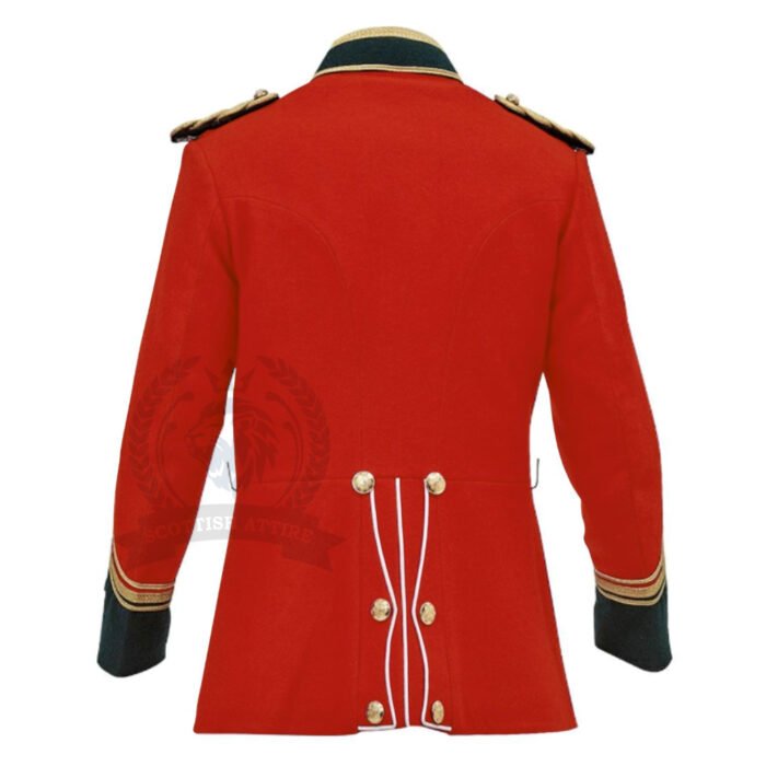 Zulu War Jacket Red Back