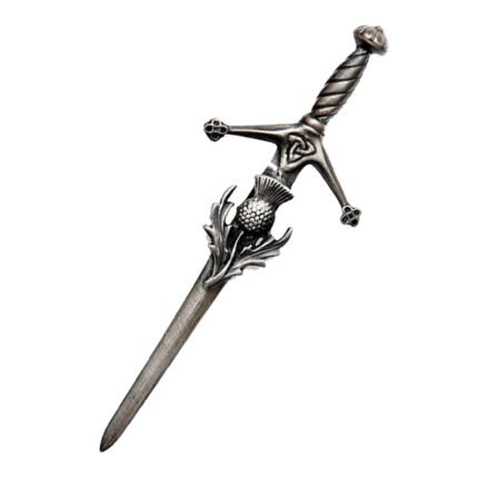 Antique Thistle Sword Kilt Pin