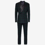 Black Watch Tartan Suit For Men Front