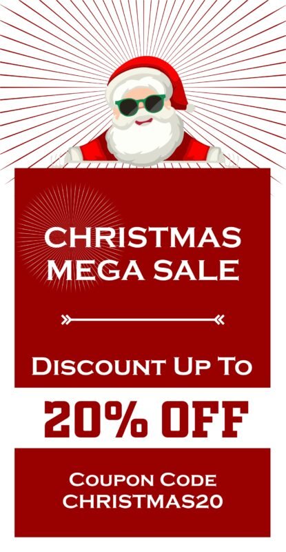 CHRISTMAS BANNER SALE SIDE BANNER