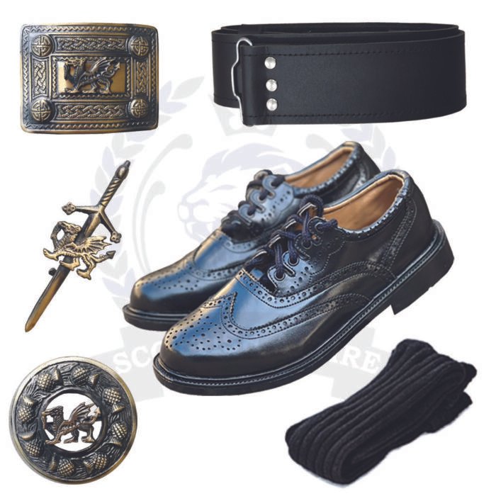 Kilt Brogues & Dragon Accessories Deal