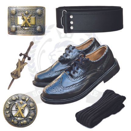 Kilt Brogues & St Andrew Accessories Deal