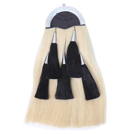 Original Horse Hair Sporran With Black Tassels