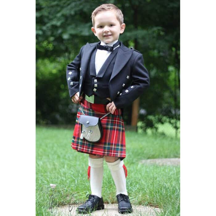 Royal Stewart Kilt Outfit For Kids