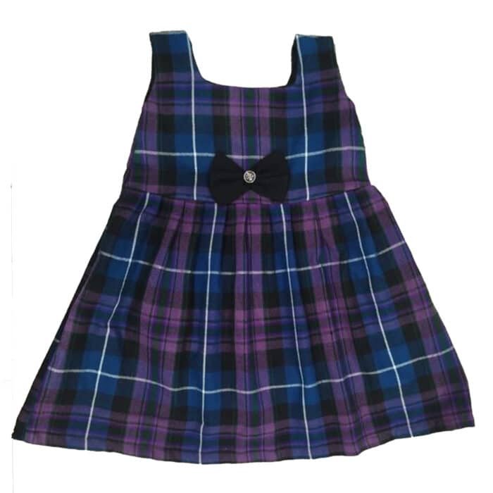 Tartan Dress Girl