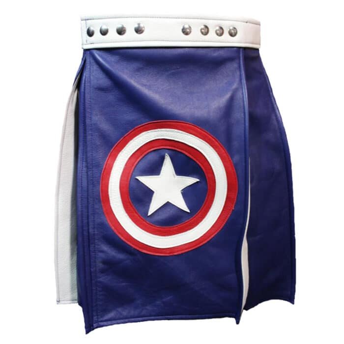 Captain America Leather Kilt