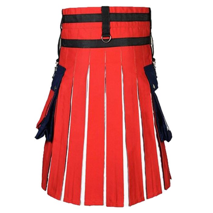 Norwegian Flag Kilt back