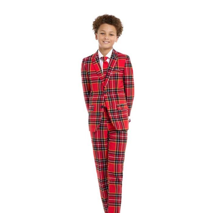 Kids Tartan Suit