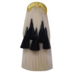 Real Horse Hair Sporran With Black Tassels