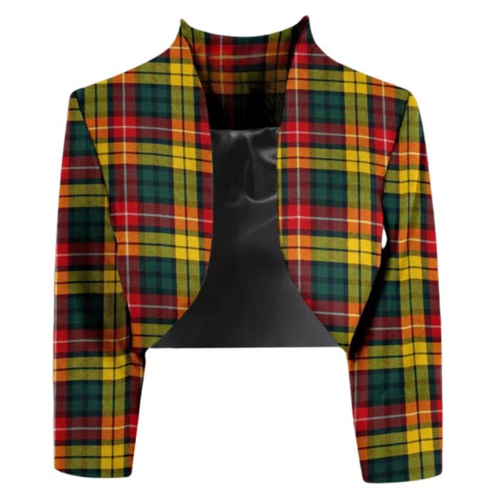 Tartan Bolero Jacket